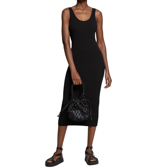 & Other Stories Dresses & Skirts - & Other Stories slinky black maxi sleeveless tank dress Sz S excellent condition